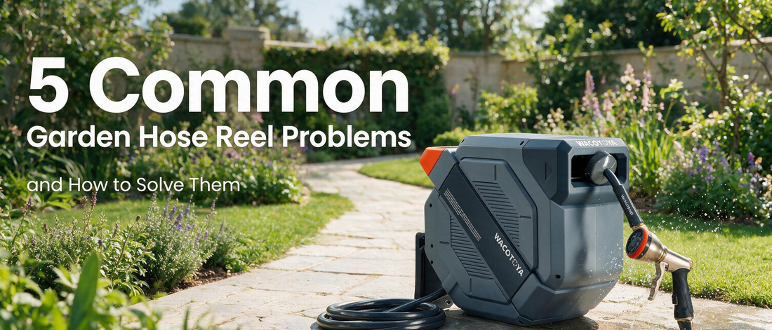 5 Common Garden Hose Reel Problems and How to Solve Them