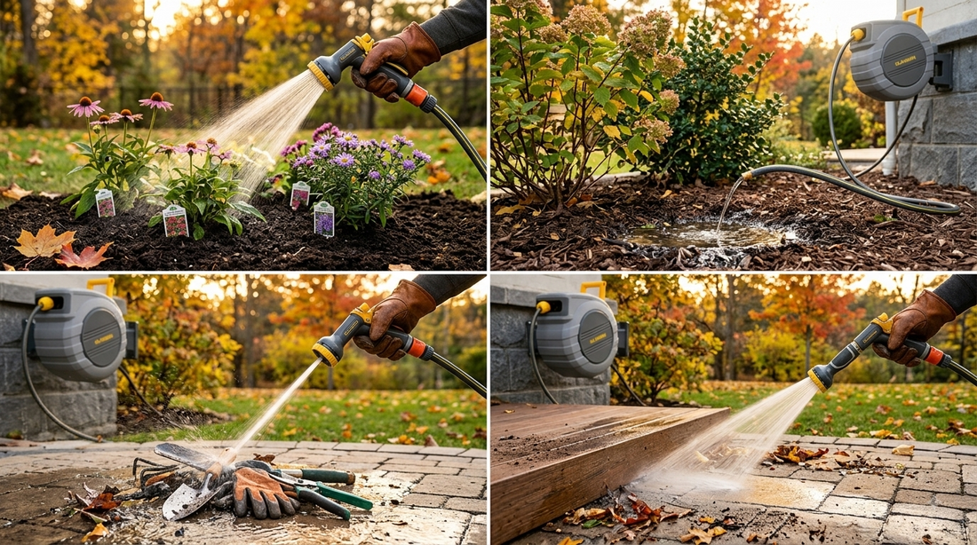 Built for Fall Garden Care: How Glahoden's Weather-Resistant Shell and Long Reach Save Time