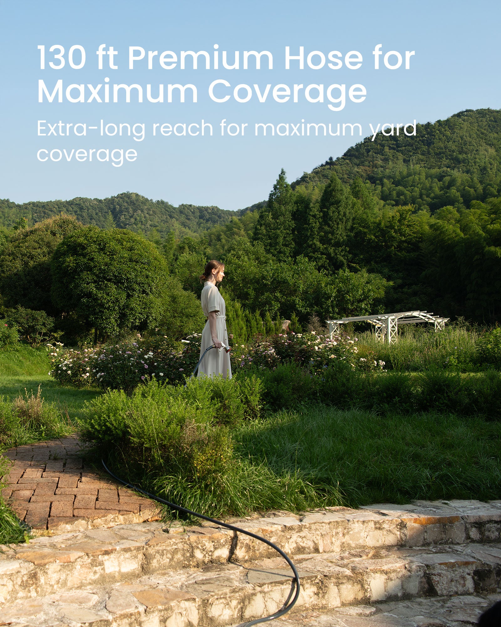 Wacotoya Retractable Garden Hose Reel