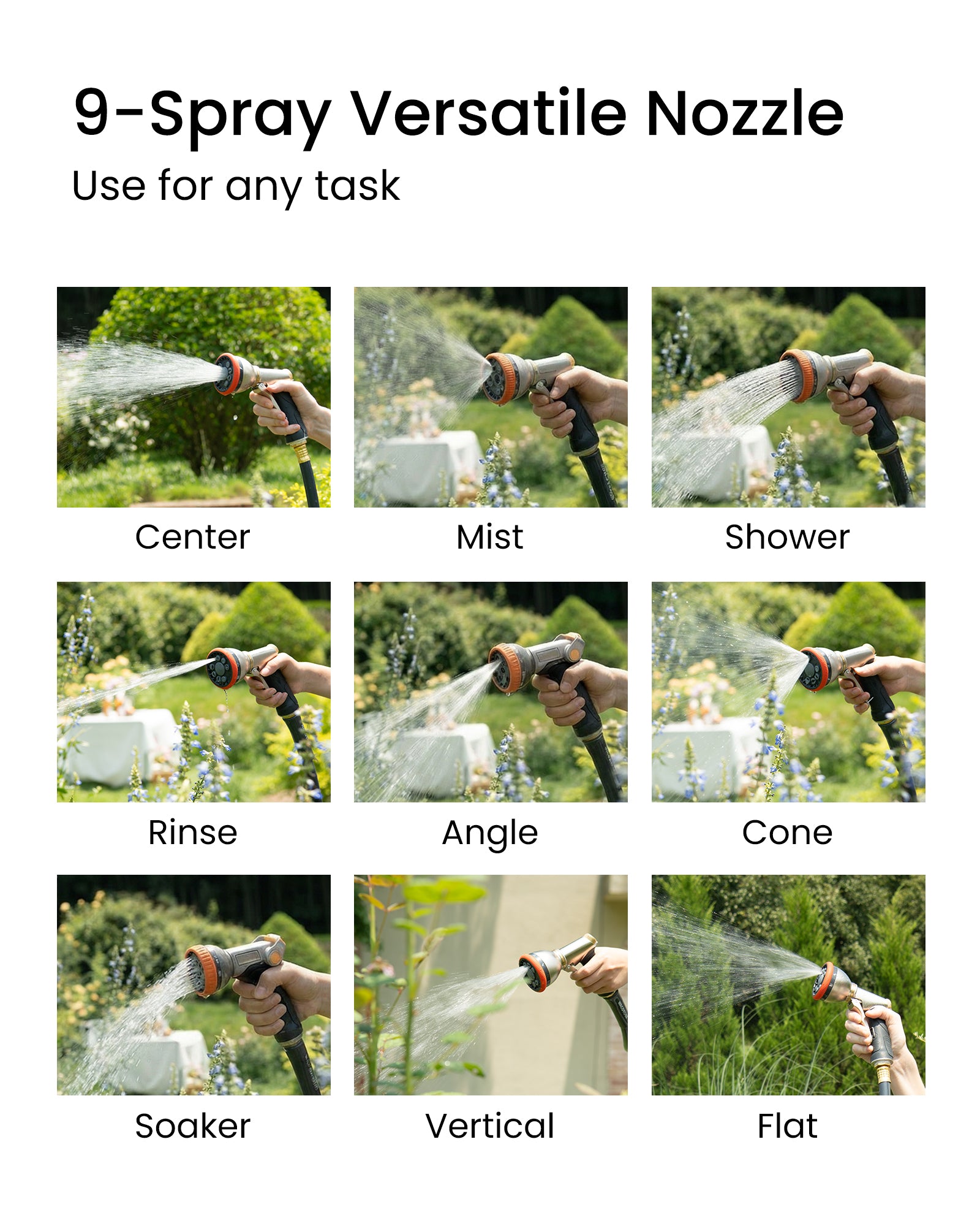 Wacotoya Retractable Garden Hose Reel