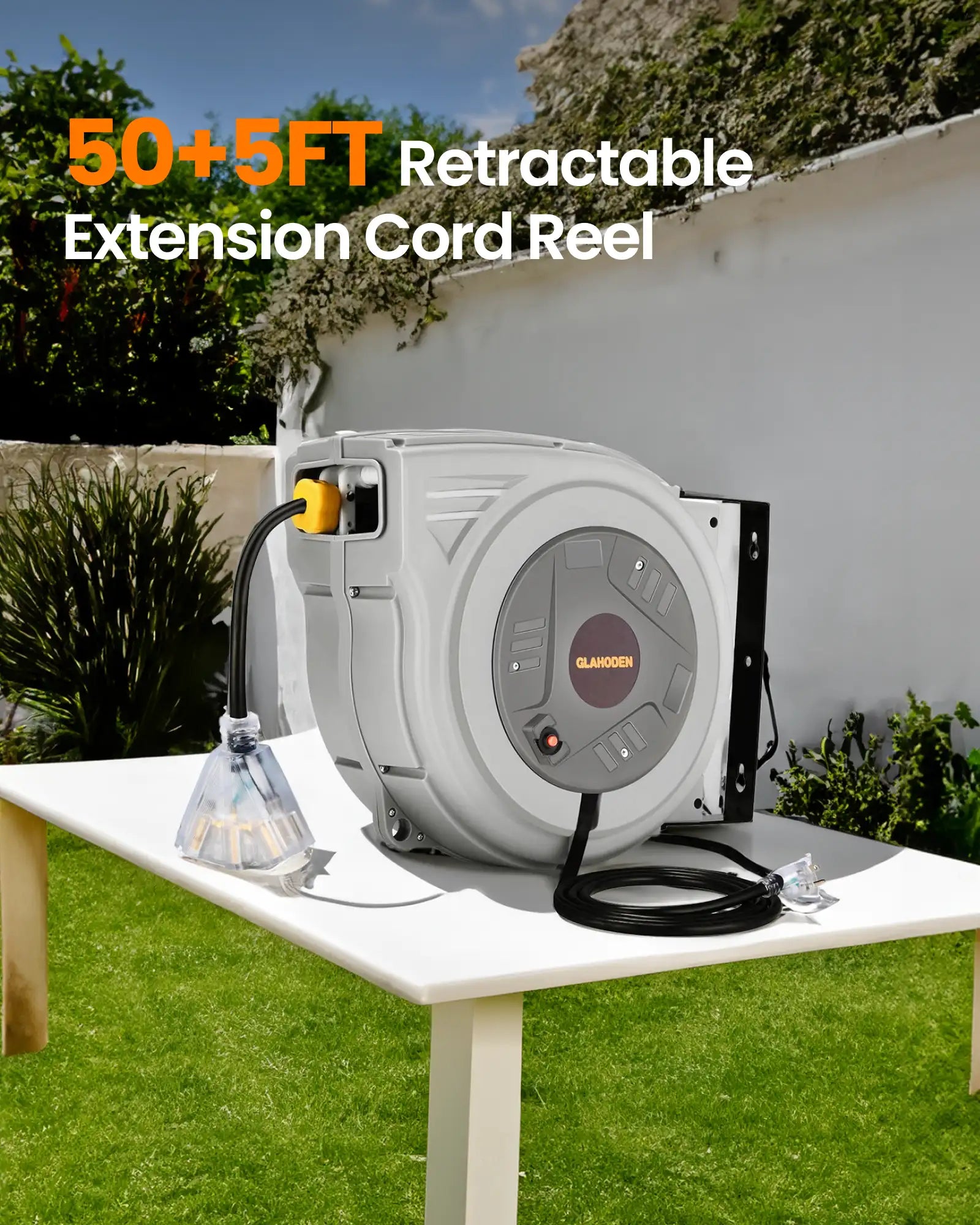 Retractable Extension Cord Reel