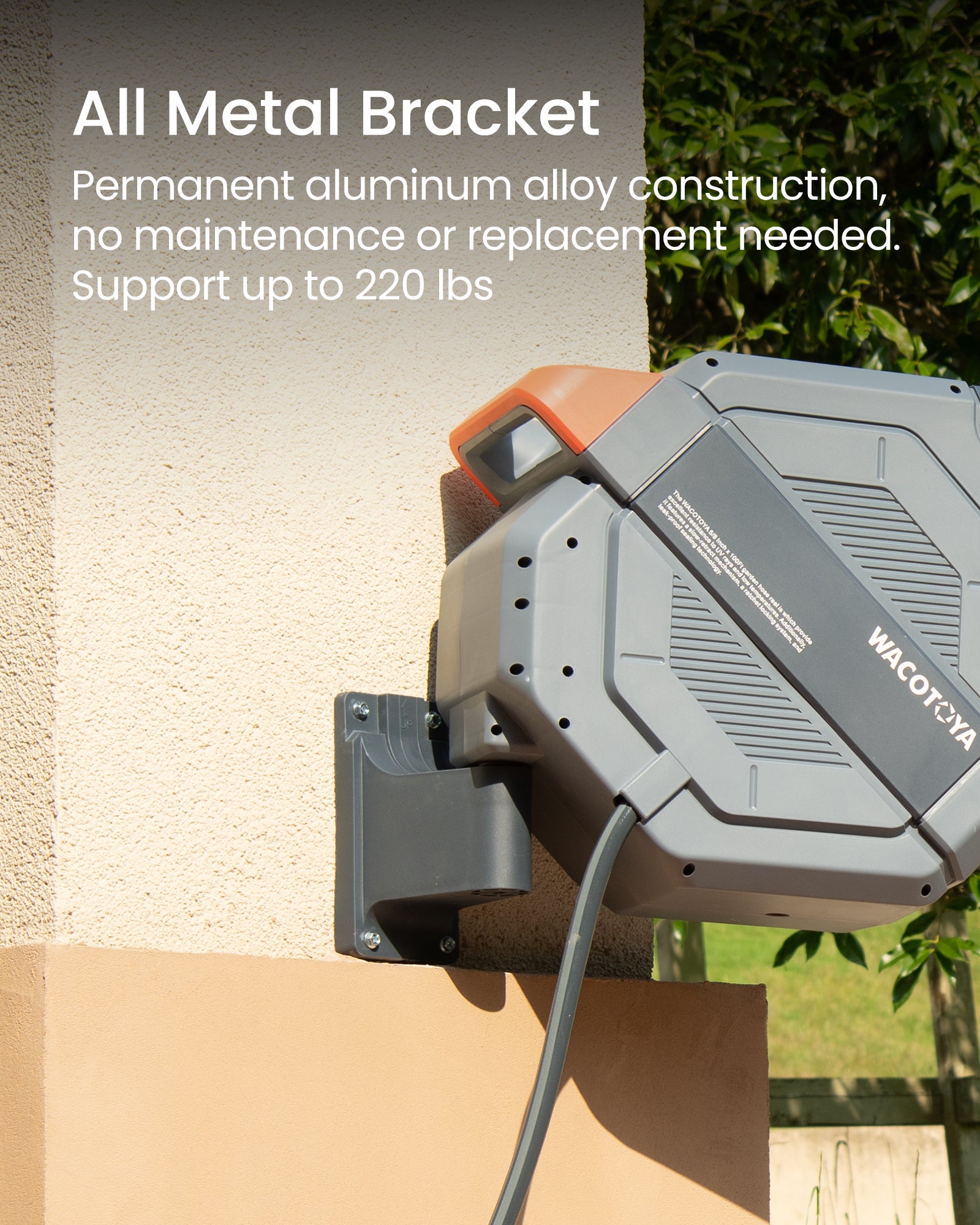 Wacotoya Retractable Garden Hose Reel