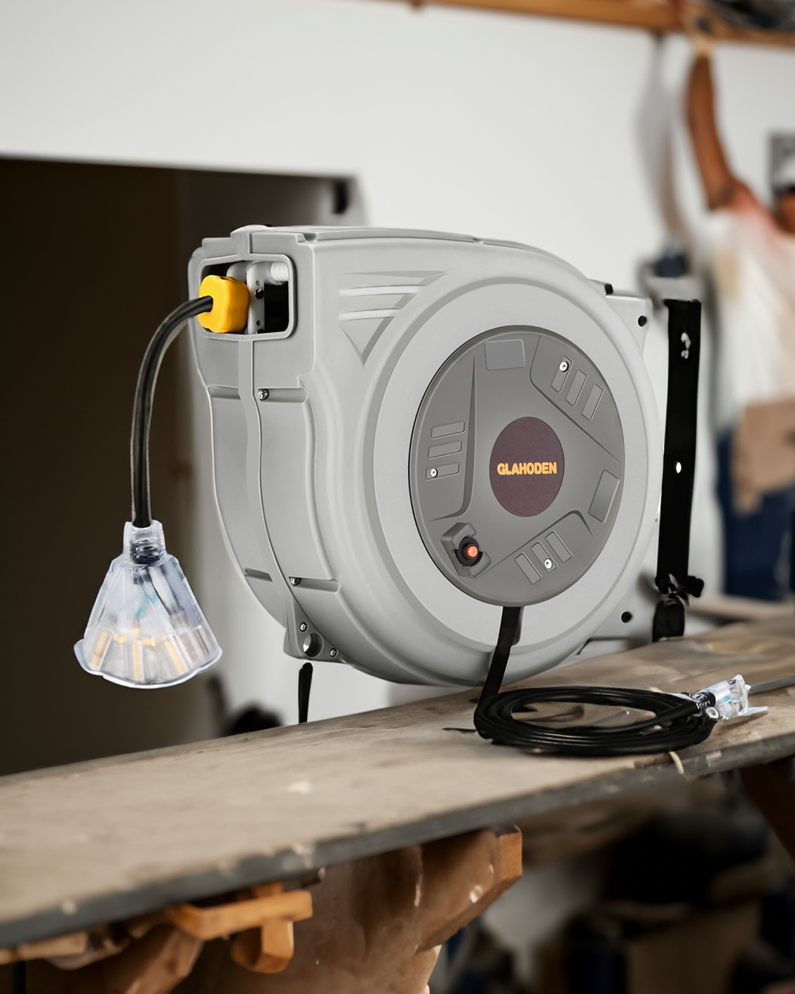 Retractable Extension Cord Reel