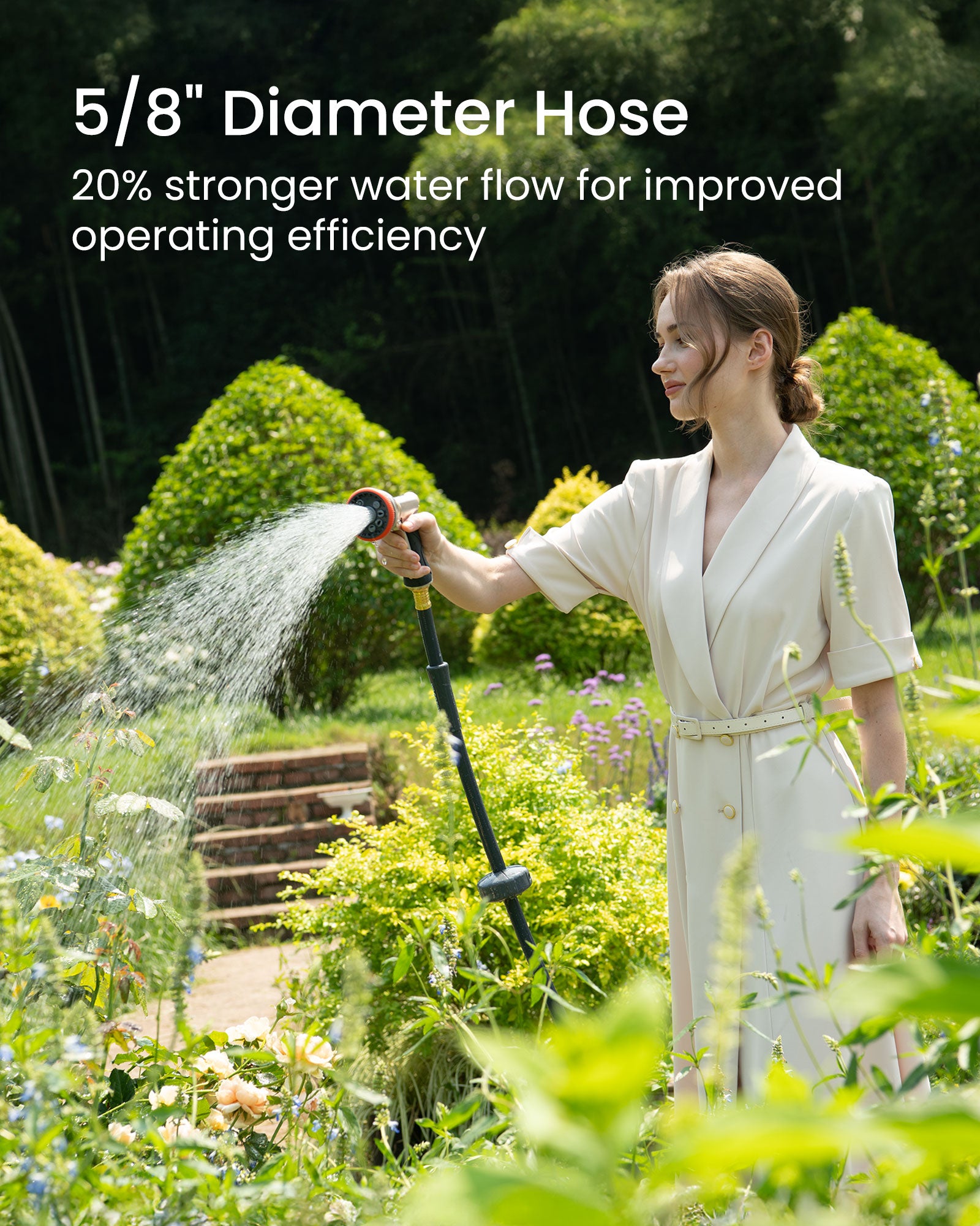 Wacotoya Retractable Garden Hose Reel