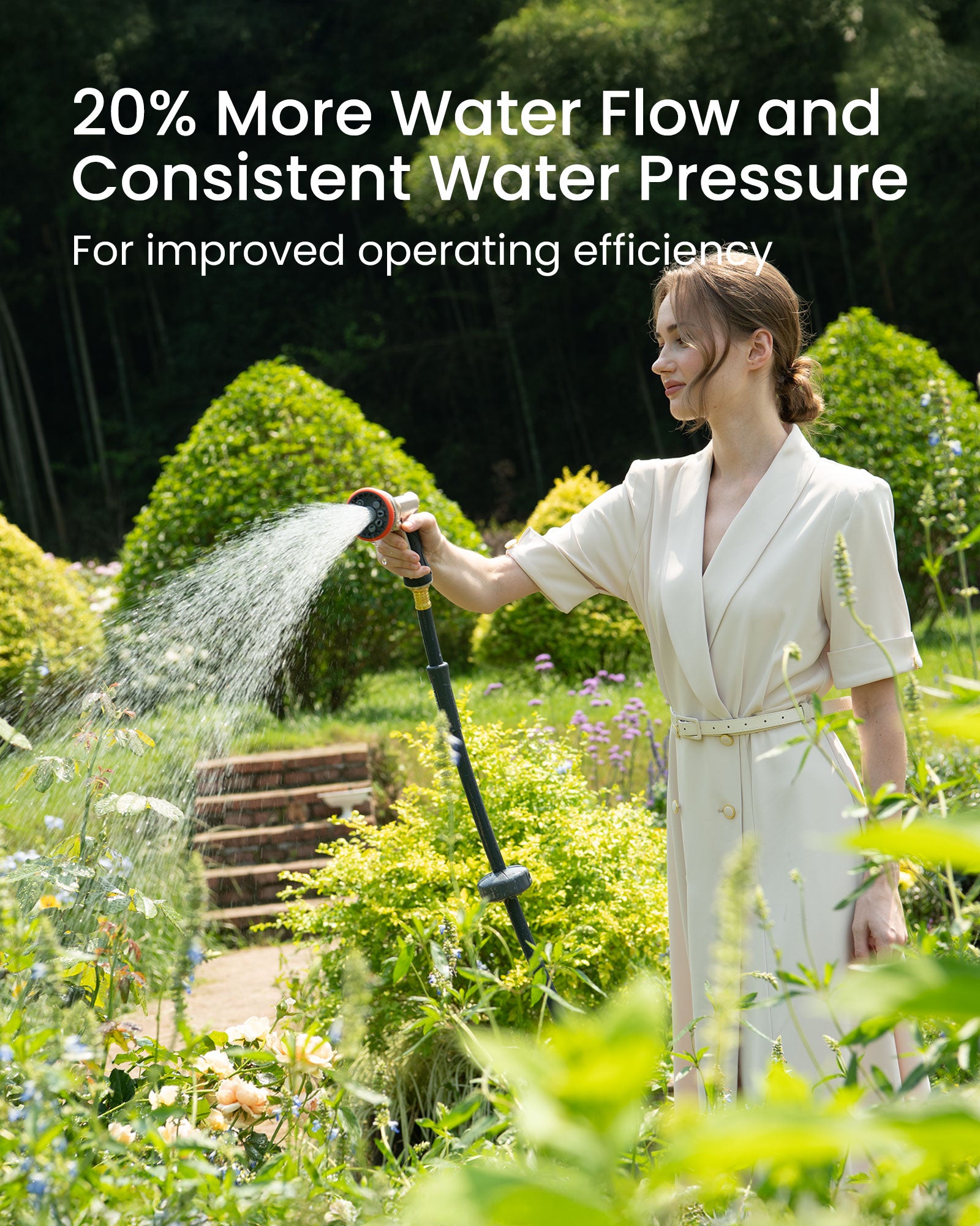Wacotoya Retractable Garden Hose Reel