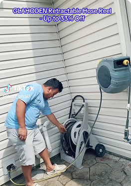 Retractable Garden Hose Reel